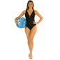 Glitter Beach Ball 13.75"- Aqua Glitter