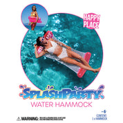 SplashParty Pool Hammock - Bubblegum Pink - "Happy Place"