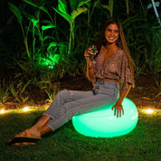 Inflatable Ottoman Illuminated LED 23 Inch AirCandy