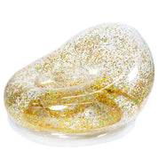 Inflatable Chair BloChair Gold Glitter AirCandy