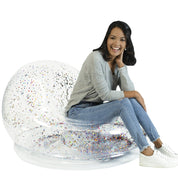 Inflatable Chair BloChair in Multi-Color Glitter AirCandy