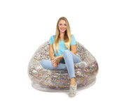 Inflatable Chair BloChair in Multi-Color Glitter AirCandy