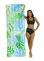 Inflatable Tropical Palms Print Pool Raft PoolCandy