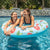Inflatable Grapefruit Island Pool Float Giant Size