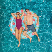Inflatable Grapefruit Island Pool Float Giant Size
