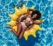 Inflatable Sunflower Island Pool Float Giant 