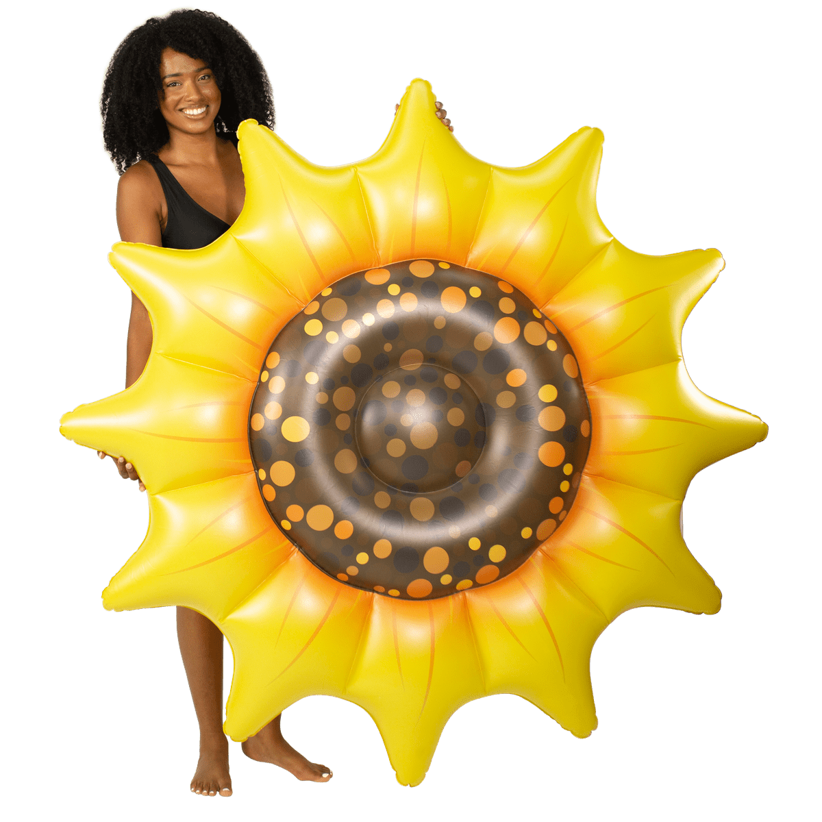 Inflatable Sunflower Island Pool Float Giant 