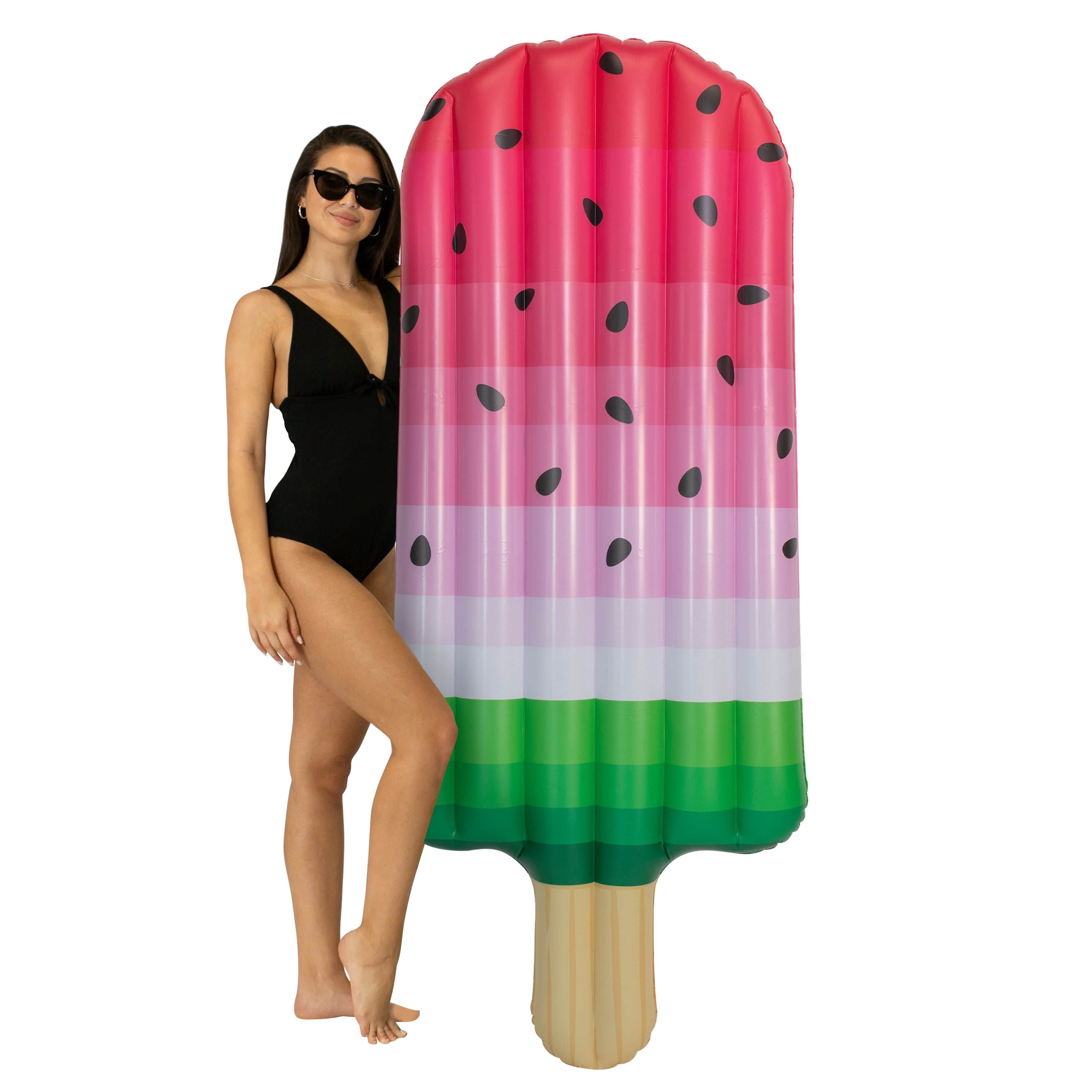 Inflatable Watermelon Ice Pop Pool Raft Giant