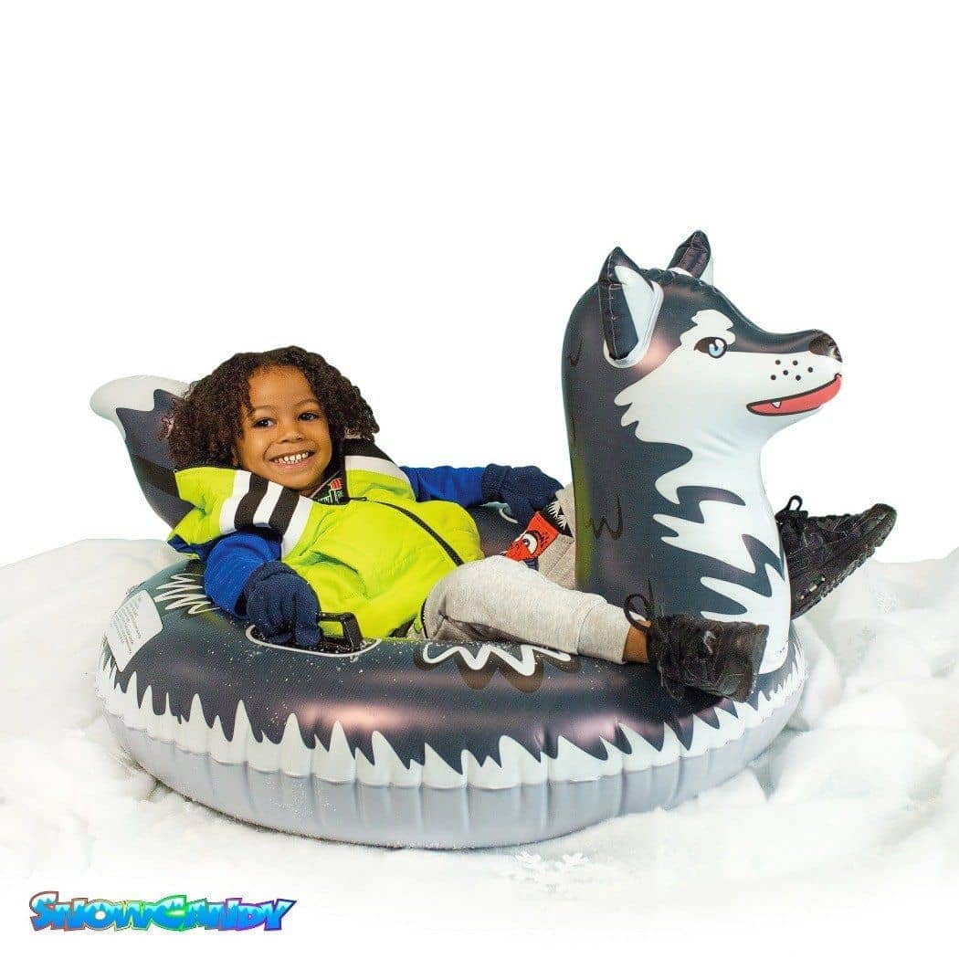 Husky Snow Tube - Ride down the hill with your Husky Friend - PoolCandy