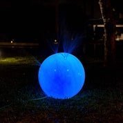 Beach Ball Sprinkler Illuminated LED Color Changing