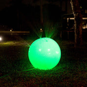 Beach Ball Sprinkler Illuminated LED Color Changing