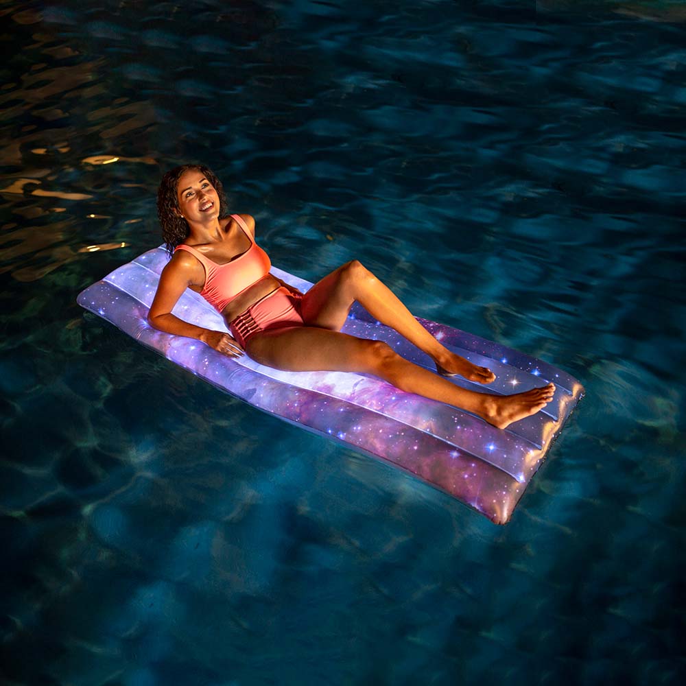 PoolCandy Illuminated Dlx Galaxy Pool Raft 74" Westerlund Cluster