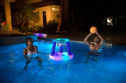 PoolCandy Illuminated Floating LED Basketball Set
