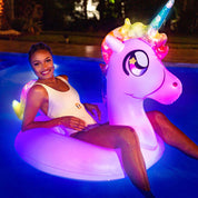 Inflatable Illuminated LED Pool Tube Large Size
