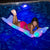 PoolCandy Inflatable LED Pool Raft