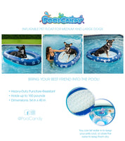 Inflatable Dog Pool Float Large Size