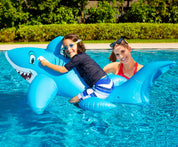 Shark Ride On Inflatable Pool Float Giant