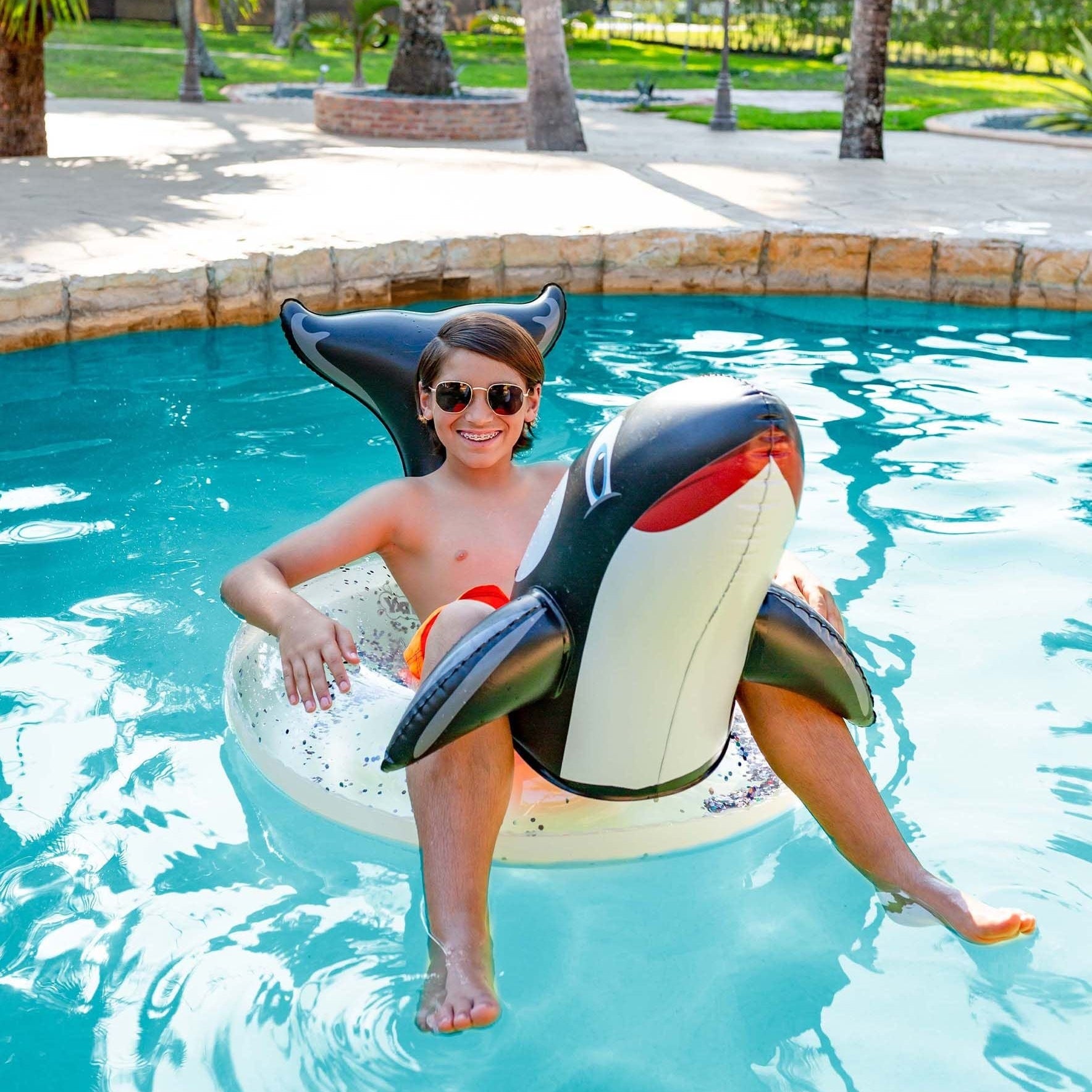 Orca Inflatable Pool Tube 36 Inch