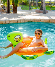 PoolCandy Inflatable Pool Tube Inflatable Sea Turtle Pool Tube 36 Inch