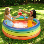 Inflatable Sunning Pool Rainbow Haze