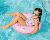 PoolCandy Inflatable Pool Tube Little Tikes Pool Tube - 27" - Pink Pattern