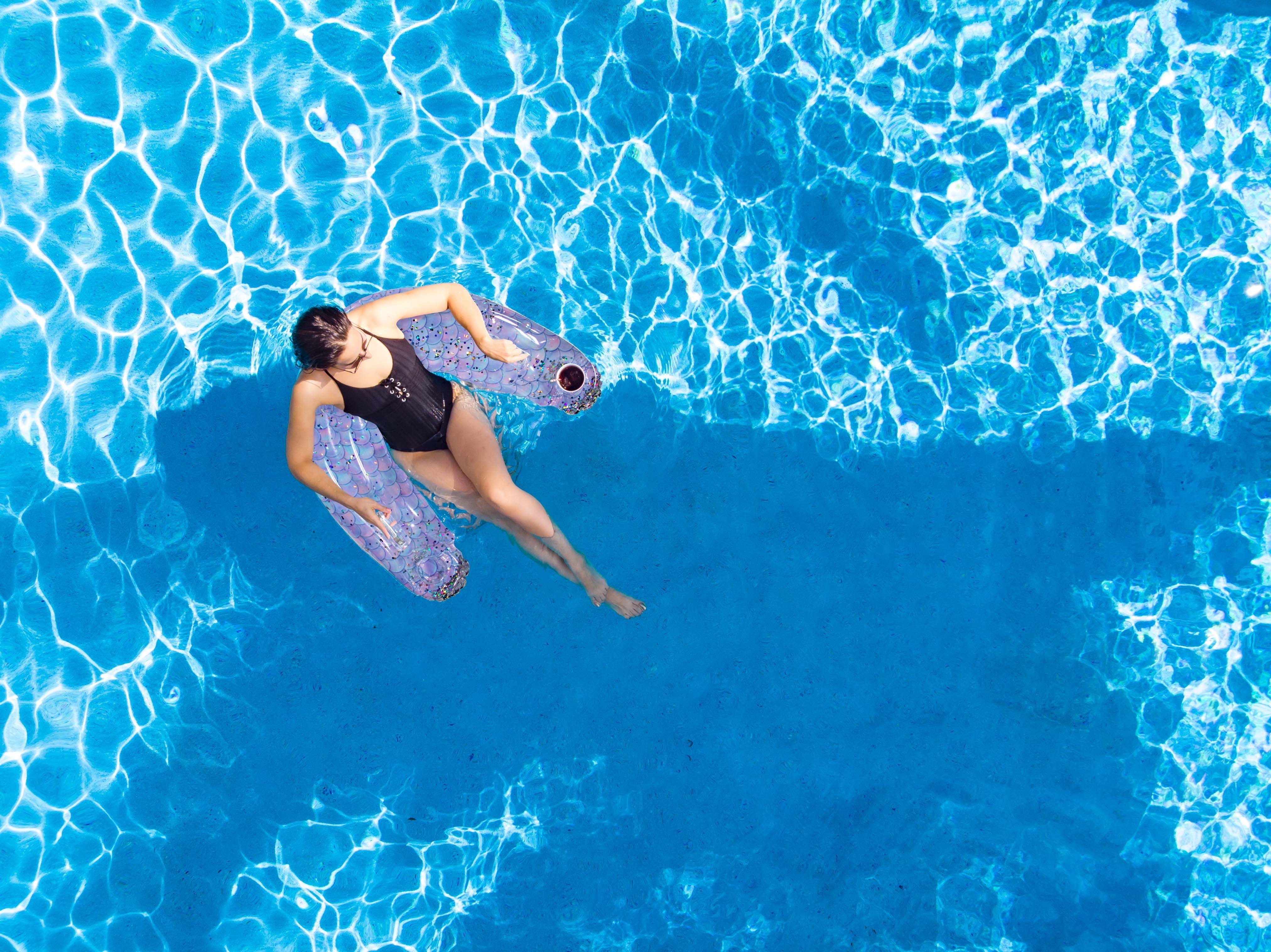 Inflatable Sun Chair Mermaid Collection Glitter