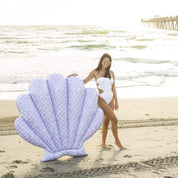 Mermaid Print Oyster Shell Pool Float PoolCandy