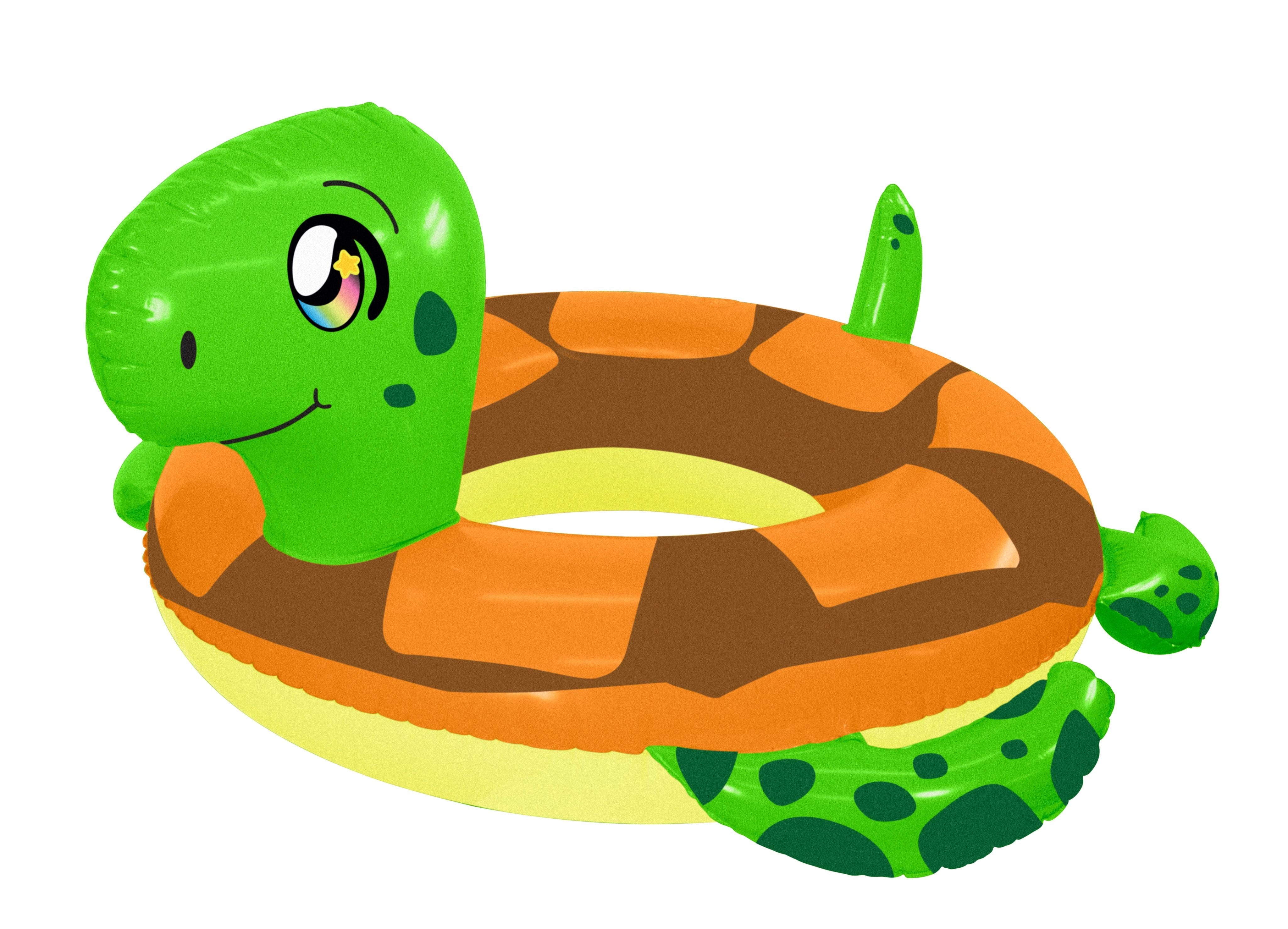 Inflatable Sea Turtle Pool Tube 36 Inch