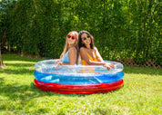 Inflatable Sunning Pool Classic Rainbow Glitter PoolCandy