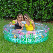 Inflatable Sunning Pool Butterfly Garden PoolCandy