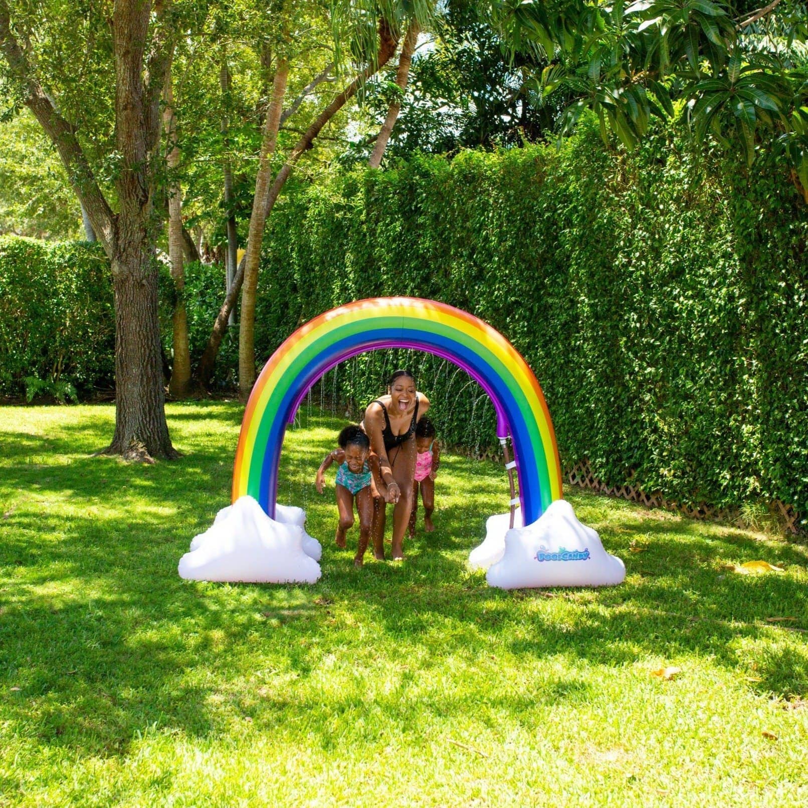 Gigantic Rainbow Sprinkler PoolCandy