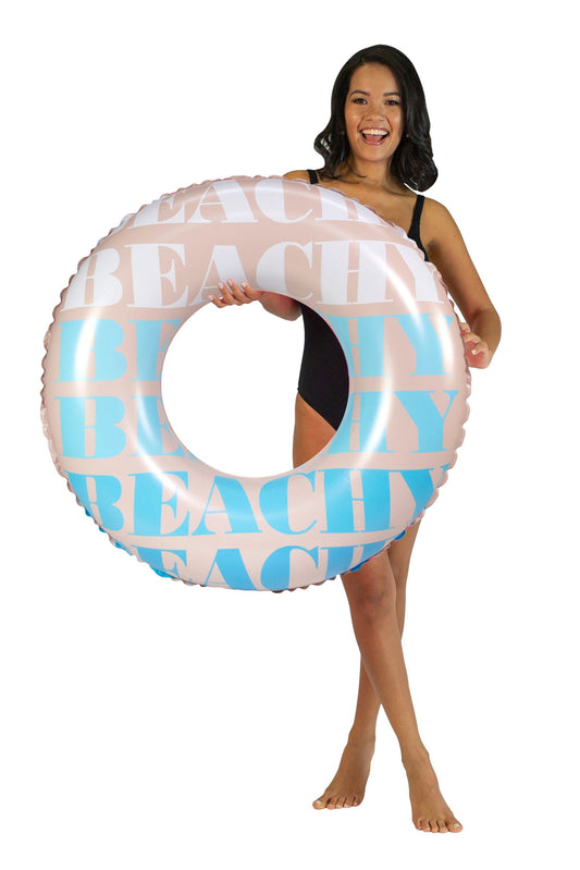 Inflatable Pool Tube Good Vibes Collection 36 Inch