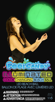 Inflatable Beach Ball Illuminated LED PoolCandy