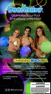 Inflatable Beach Ball Illuminated LED PoolCandy