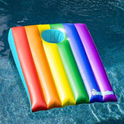 Inflatable Rainbow Cornhole Toss PoolCandy