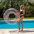 Inflatable Pool Float Multicolor Glitter Jumbo 48 Inch PoolCandy