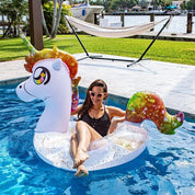 Jumbo Unicorn Pool Tube 48" PoolCandy