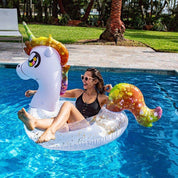 Jumbo Unicorn Pool Tube 48" PoolCandy