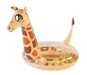 Inflatable Giraffe Animal Pool Tube PoolCandy