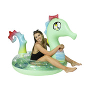 Seahorse Inflatable Pool Tube Jumbo Size PoolCandy