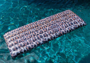 Inflatable Pool Raft Leopard Print Deluxe PoolCandy