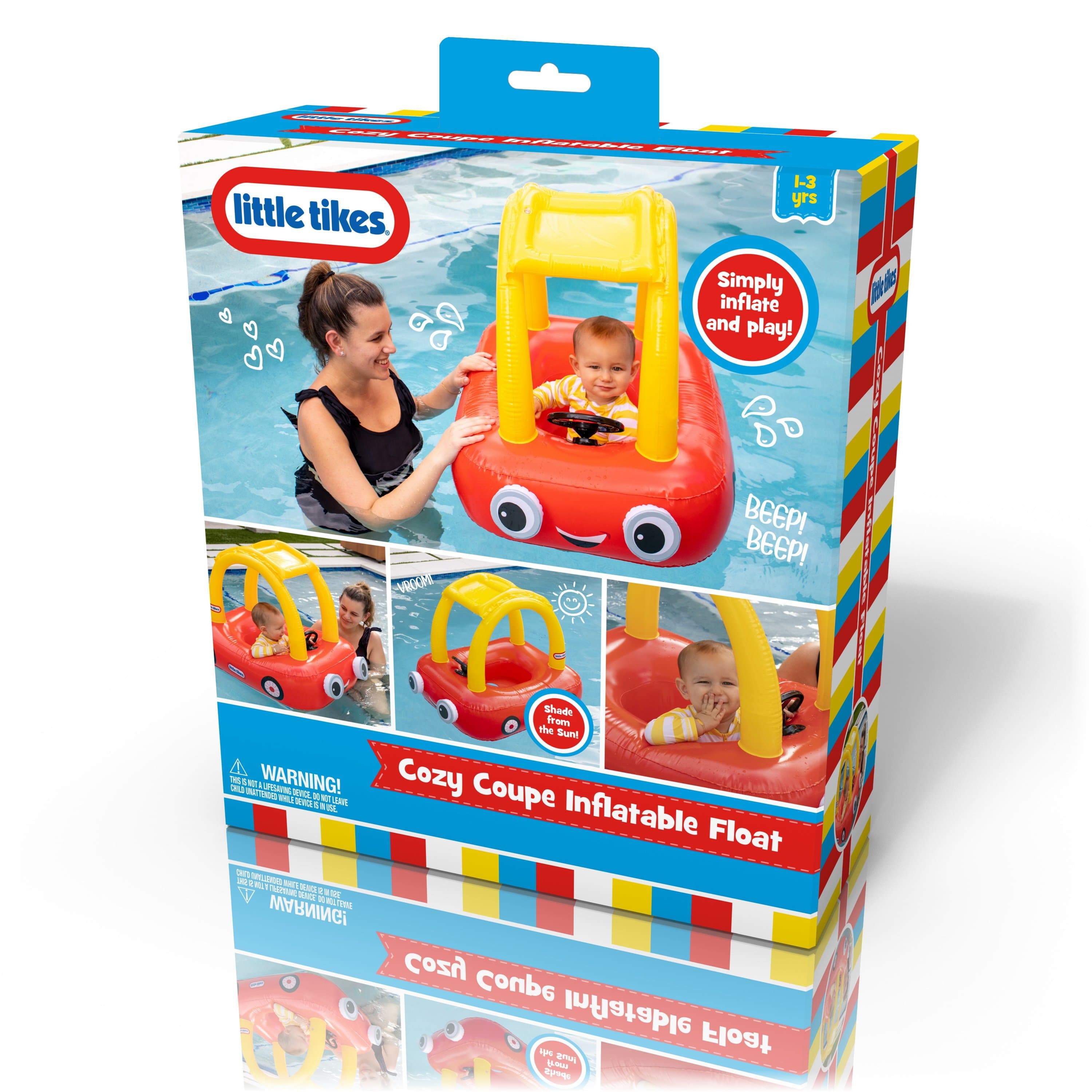 Inflatable Baby Raft Little Tikes Cozy Coupe PoolCandy