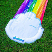 Rainbow Colors Water Slide Lawn Garden