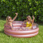Inflatable Sunning Pool Rose Gold Glitter PoolCandy