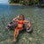 Inflatable Sun Chair Leopard Print Jumbo Size PoolCandy