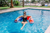Inflatable Pool Sun Chair Stars & Stripes Jumbo