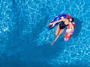 Inflatable Pool Sun Chair Stars & Stripes Jumbo