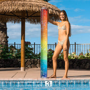 Pool Candy Super Noodle Rainbow Collection Glitter Pool Noodle - Rainbow Haze