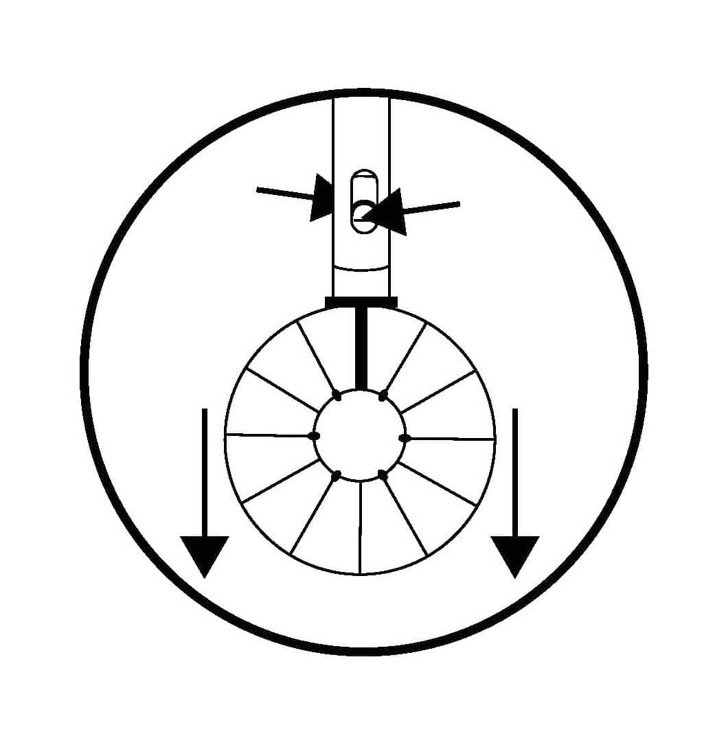 Replacement 3 Blade Propeller Motor Black Male Connection