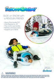 Inflatable Penguin Snow Sled -SnowCandy
